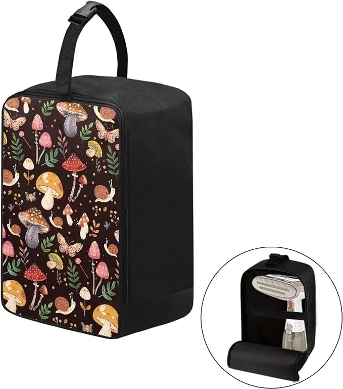 Mushroom Butterfly Portable Steamer Storage Bag - Image 2