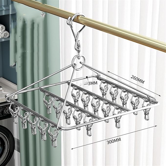 Underwear Drip Drying Hanger, Square Sock Drying Rack - Image 2