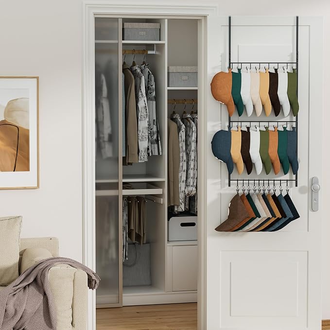 HapiRm Over Door Hat Rack - Image 7