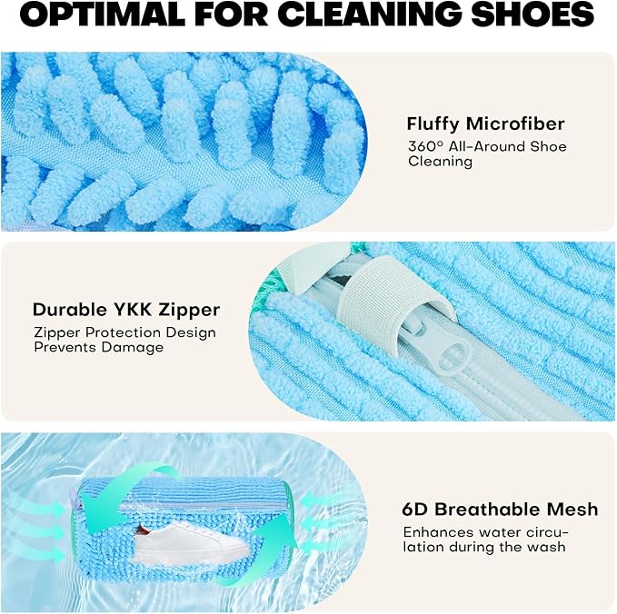 Shoe Washing Machine Bag: Laundry Shoe Bag - Image 3