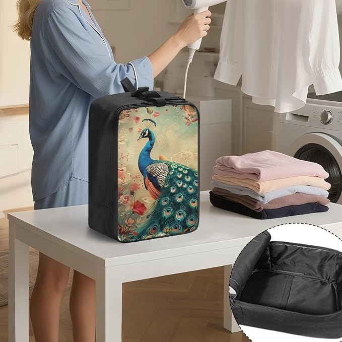 Peacock Steam Iron Travel Bag - Image 3