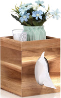 Tissue Box Cover, Wood Tissue Box Cover by AFOROEOA