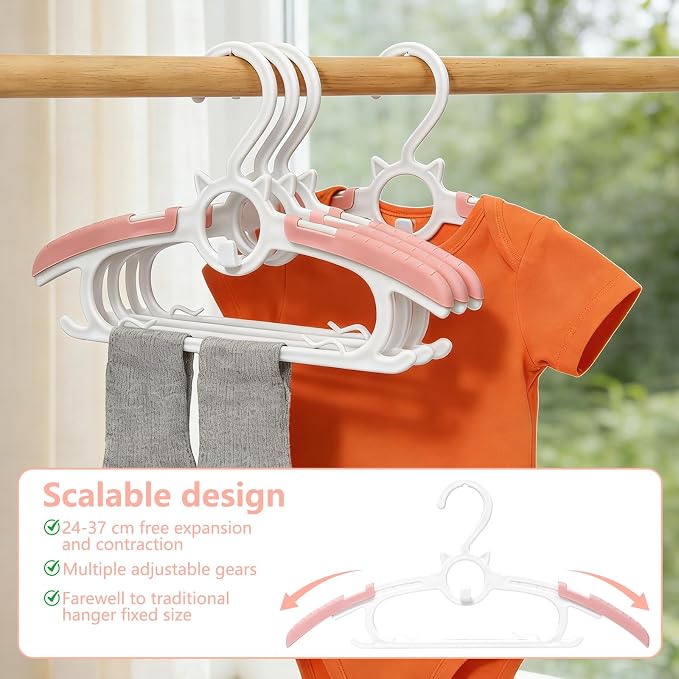 JSF Baby Hangers, 30 Pack Baby Clothes Hangers - Image 5