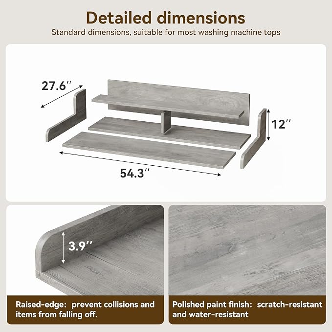 2-Tier Washer Dryer Countertop - Image 2