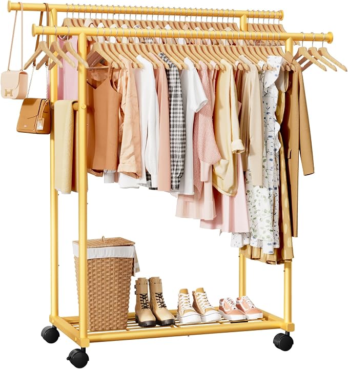 Metal Clothes Rack by Sakugi