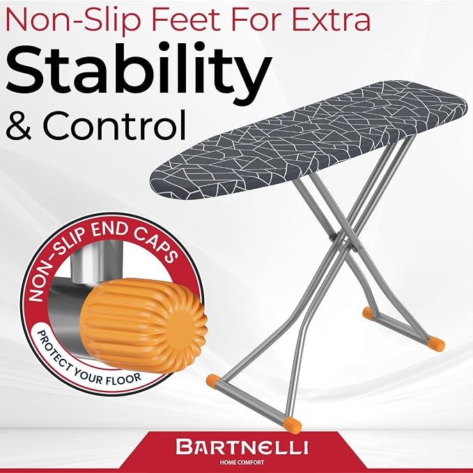 Bartnelli Ironing Board | Space-Saving and Ultimate Iron Board Experience 13x43 - Image 5