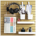 Pegboard Combination Kit, Wall Mounted Storage Set by MULSAME