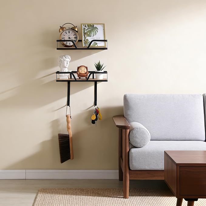 Ironing Board Hanger, 2-Layer Ironing and Iron Board Holder, Iron Board Wall - Image 4