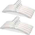 JS Padded Hangers 10 Pack, Thick Foam Cushioned Clothes Hangers by Unknown