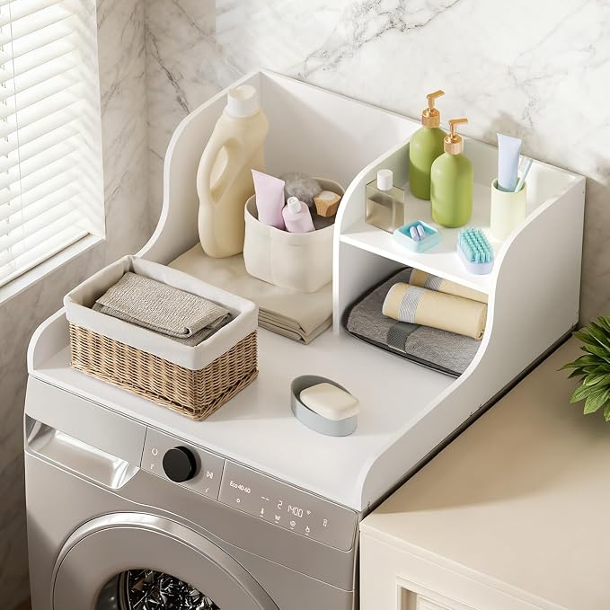 Laundry Countertop for Washer and Dryer, 2-Tier Washer Dryer Topper - Image 9