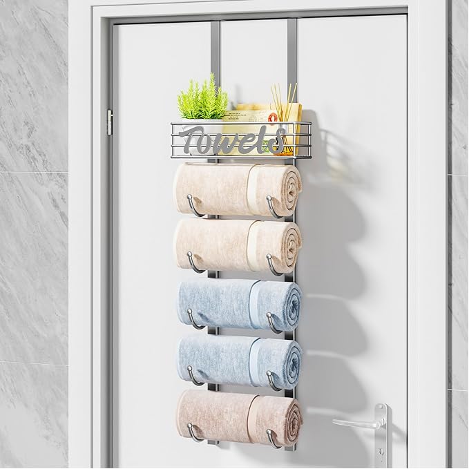 HapiRm Towel Racks for Bathroom Storage - Image 8