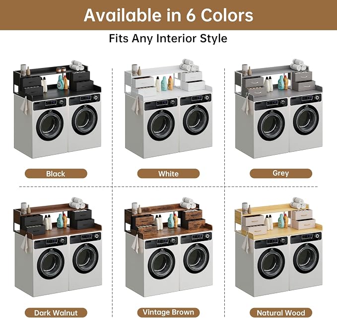 3-Tier Washer and Dryer Countertop - Image 5