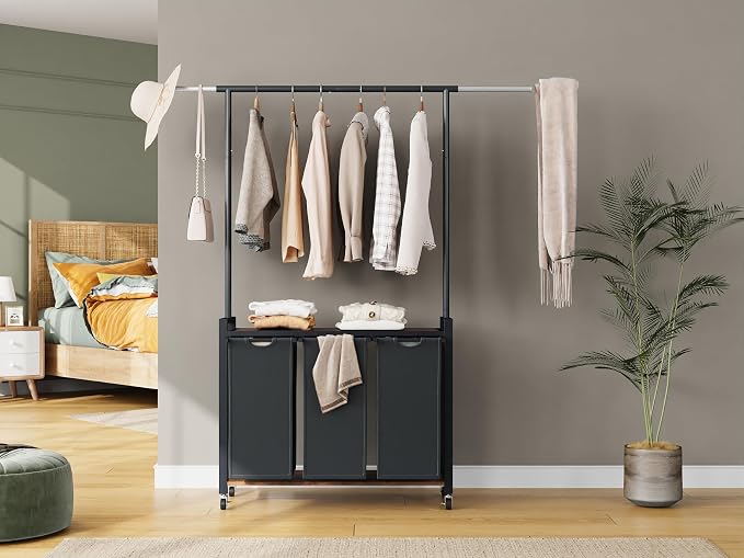 IDEALHOUSE Laundry Sorter 3 Section - Image 9
