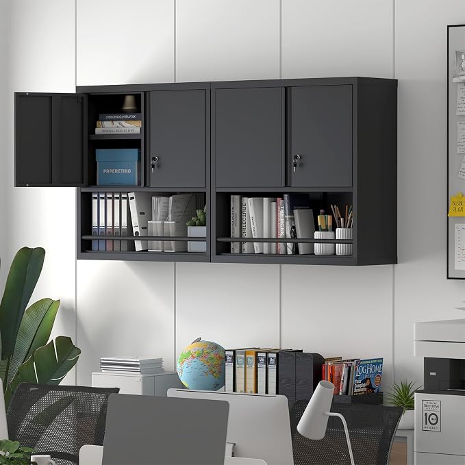 Metal Cabinet, Lockable Storage Cabinet - Image 2