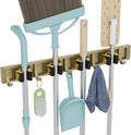 reliahom Broom Holder Wall Mount, 4 Racks by reliahom