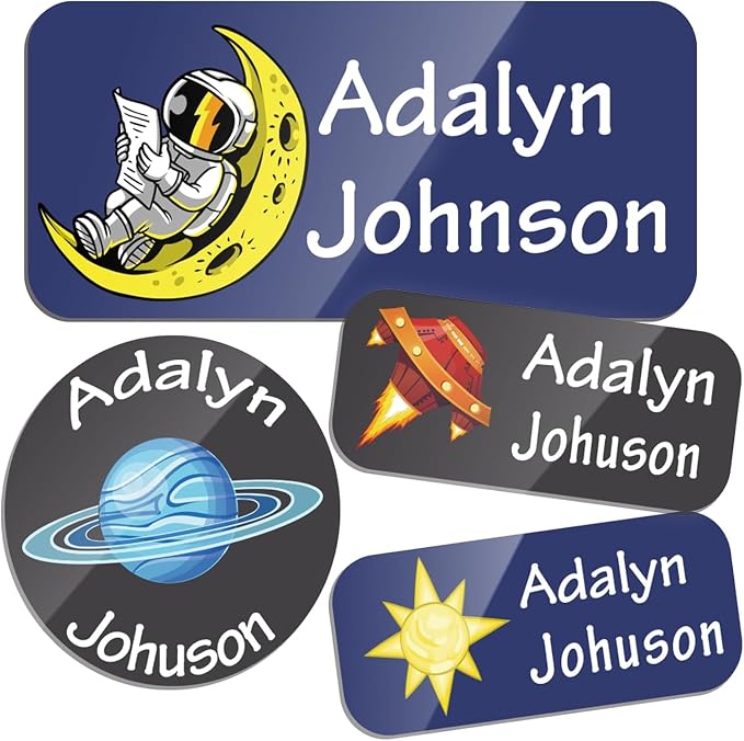 Custom Personalized Name Labels by TSNBYYC