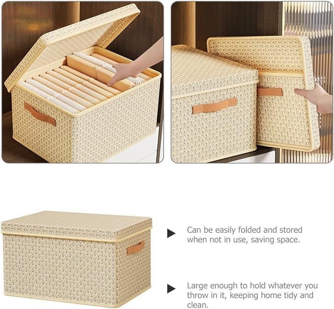 Foldable Large Wardrobe Storage Box - Image 3