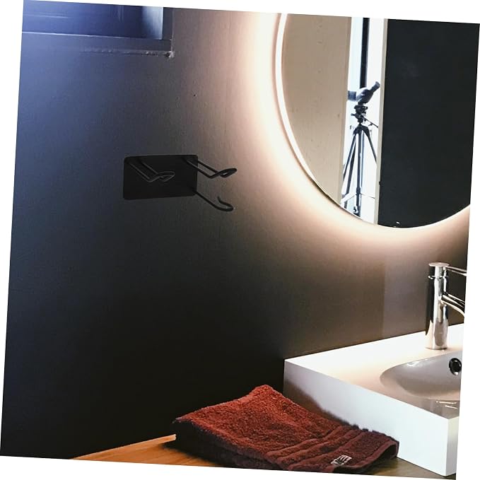 Wall Mounted Handheld Steamer Hanger Space Saving Organizer - Image 4