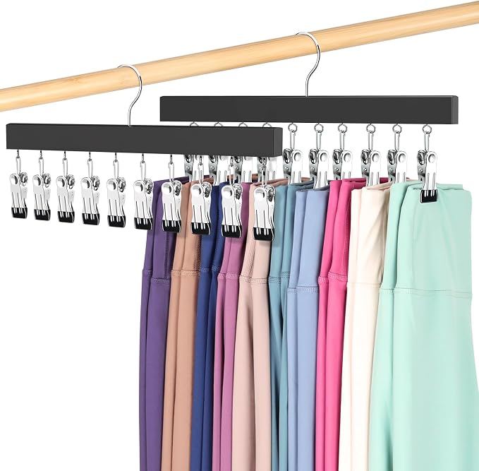 Legging Organizer for Closet, Pants Hangers by ORROENS