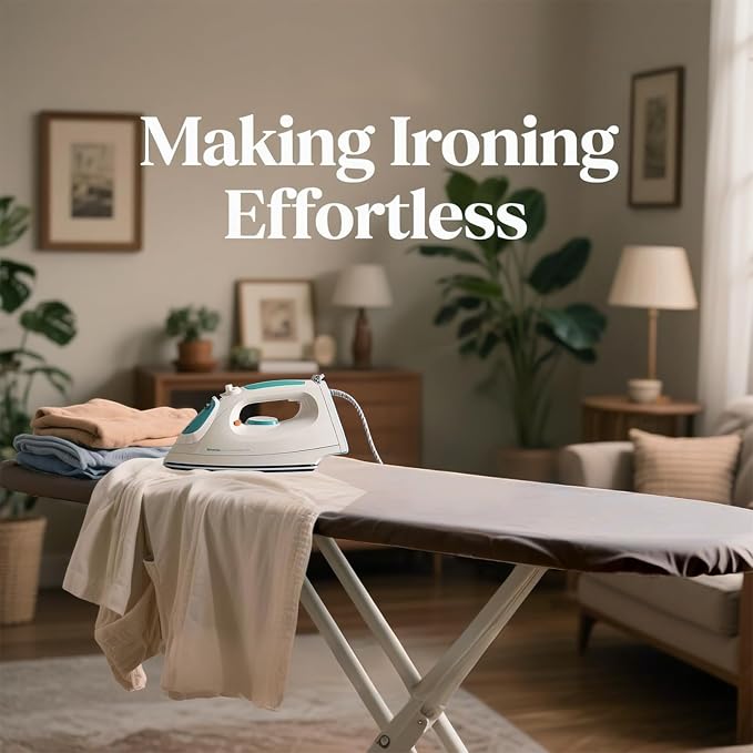 Ironing Board 48" x 13" with Iron Rest, 7-Level Height Adjustable, Heavy Duty - Image 8