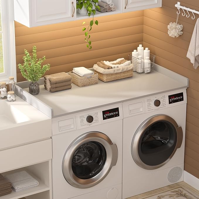Aheaplus Washer and Dryer Countertop, Laundry Room Organization - Image 5