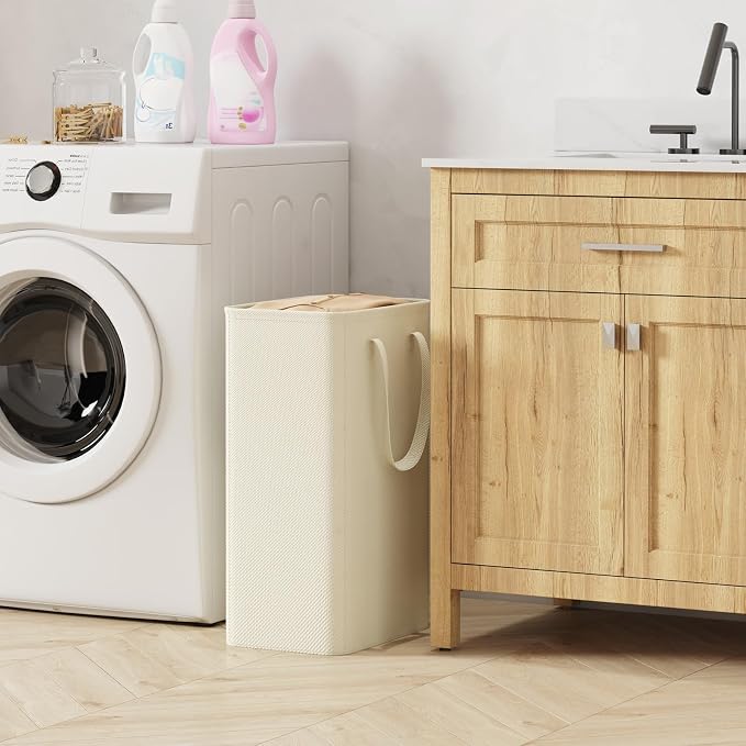 Lifewit 50L Slim Laundry Hamper, Narrow Small Laundry Basket - Image 9