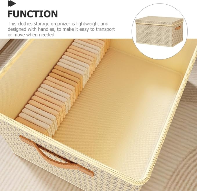 ARTIBETTER Beige Large Foldable Storage Bin - Image 9