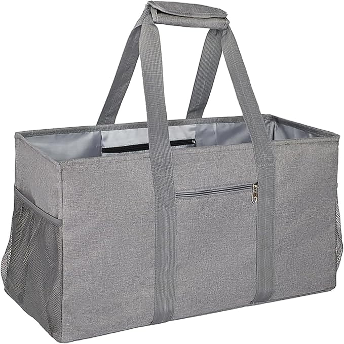 Extra Large Utility Tote Bag – Reusable Shopping Bag by XINFULLWOL
