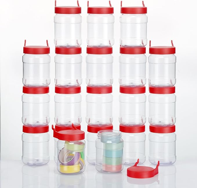 Unittype 20 Set Pegboard Organizer Accessories Peg Boards Jars - Image 5