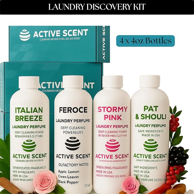 Laundry Detergent Discovery Kit – Luxury Perfume Fragrance, 4X Concentrated - Image 5