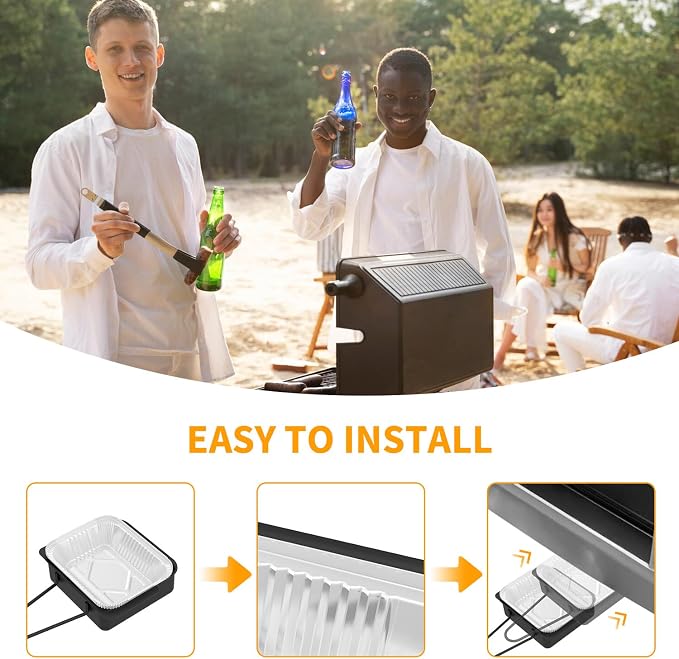 GARNETIN Nexgrill Grill Drip Pan & Grease Catcher Cup - Image 3