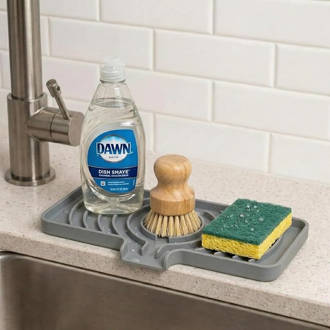 Silicone Sponge Holder for Kitchen Sink - Image 2