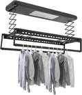 Electric Clothes Airing Rack, Adjustable Ceiling Mounted Smart Control Clothes by WBGANG