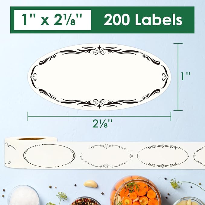 DGBDPACK 200 Dissolvable Canning Labels - Image 2