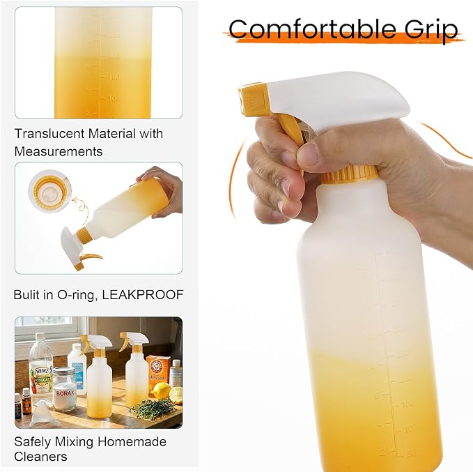 Spray Bottles 16.9oz HDPE Spray Bottle - Image 5