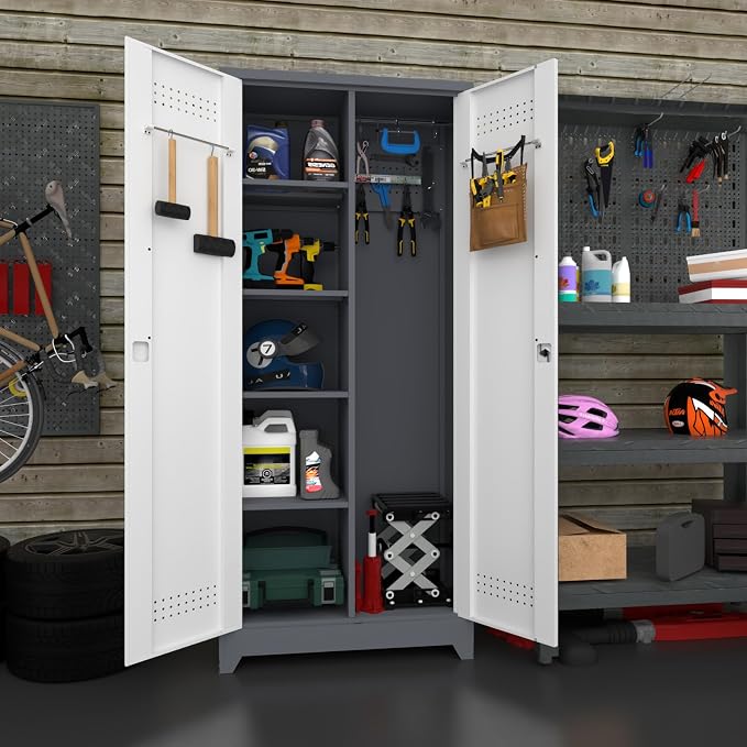 Metal Garage Storage Cabinet - Image 8