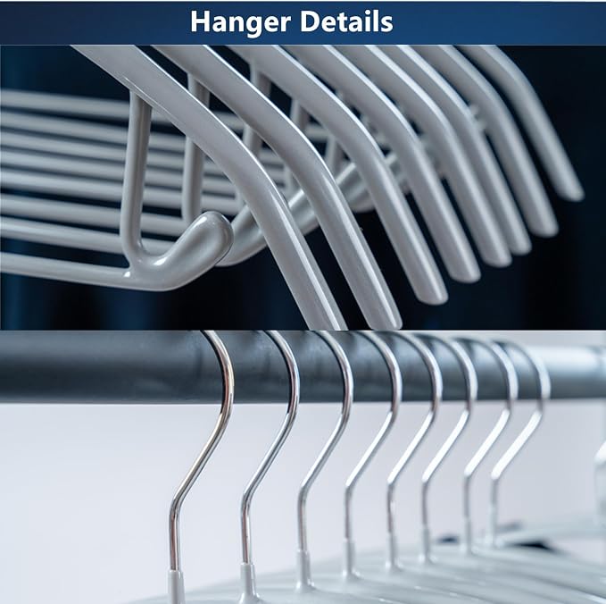 16.5 Inch Metal Clothes Hanger - Image 2
