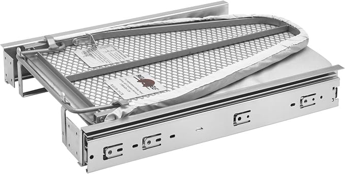 Rev-A-Shelf Pull Out Adjustable Folding Retractable Ironing Board - Image 8