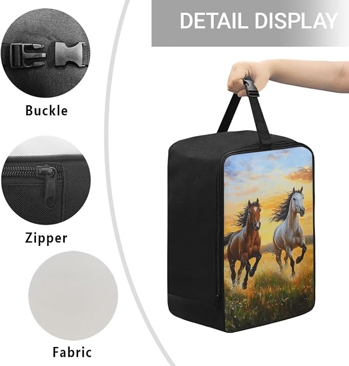 Sunset Horse Portable Steamer Iron Storage Bag - Image 5
