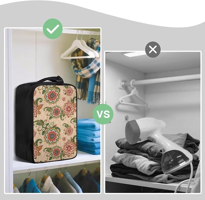 Mandala Steam Iron Cover Bag Printed Polyester Iron Carrying Case - Image 4
