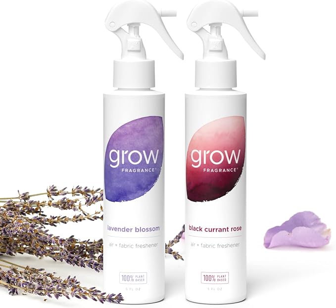 Grow Fragrance Scented Fabric and Room Air Freshener Spray by GrowFragrance
