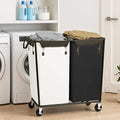 280L Rolling Laundry Basket by Unknown