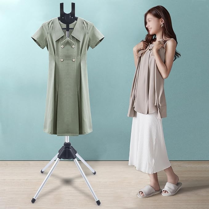 Steamer Stand, Garment Hanger for Steaming Clothes Drying Rack Fabric Steamer - Image 6