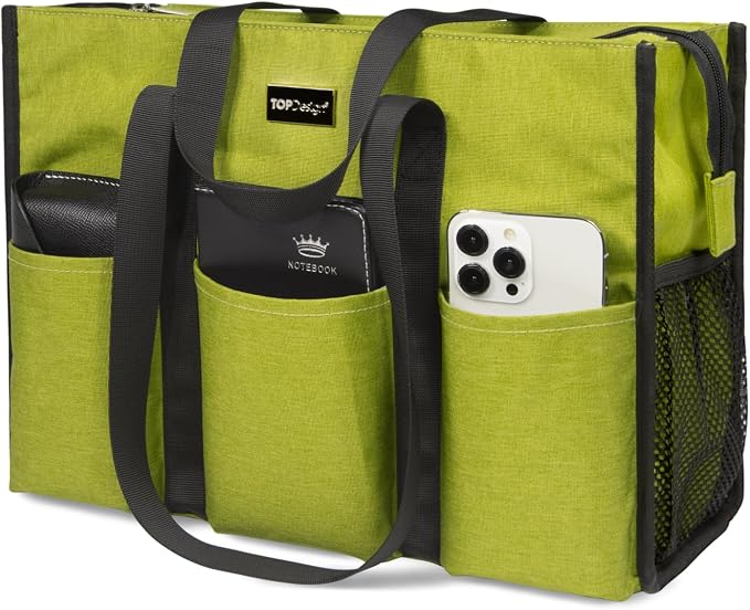 TOPDesign Utility Water Resistant Tote Bag by TOPDesign