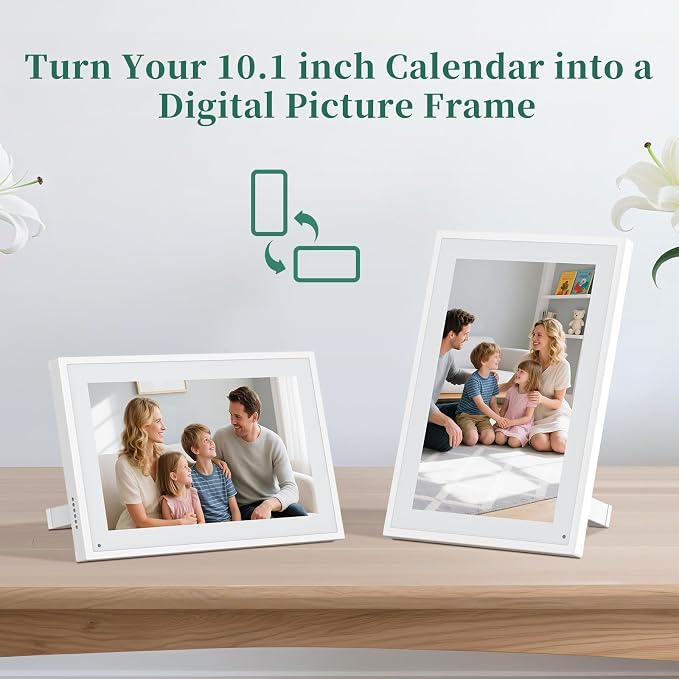 Smart WiFi Digital Calendar, HD Touch Screen Home Interactive Electron Calender - Image 7