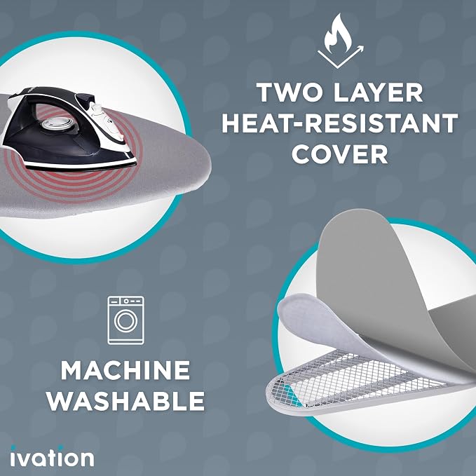 Ivation Wall-Mounted Ironing Board Cabinet - Image 4