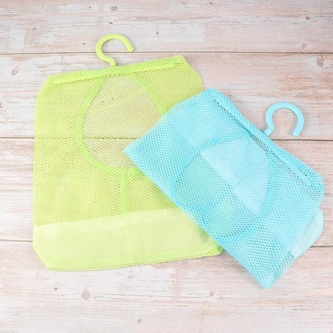 4pcs Mesh Clothesline Bag Bathroom Storage Bag - Image 4