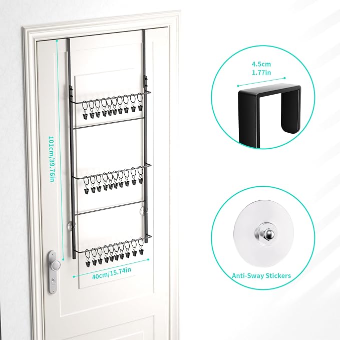 HapiRm Over Door Hat Rack - Image 8