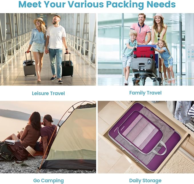 Cambond See Through Mesh Compression Packing Cubes - Image 9