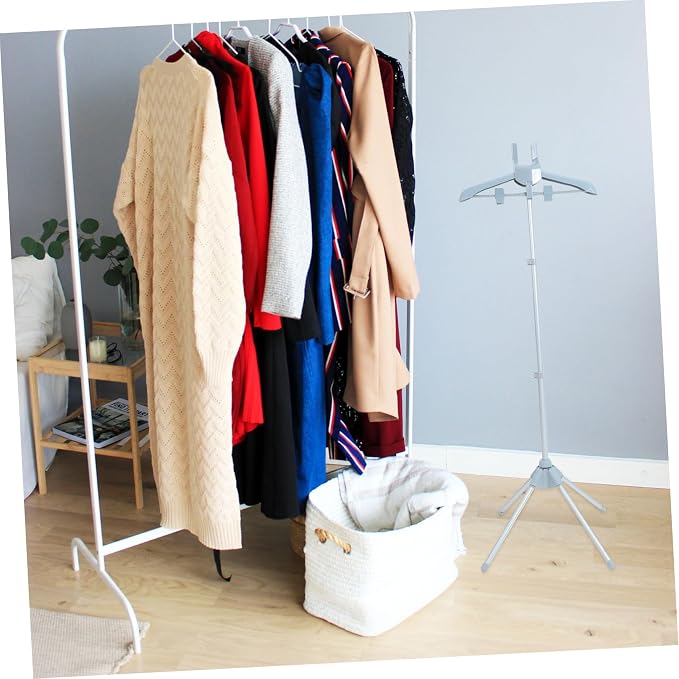 Clothes Drying Rack Garment Steamer Stand Hanger - Image 3